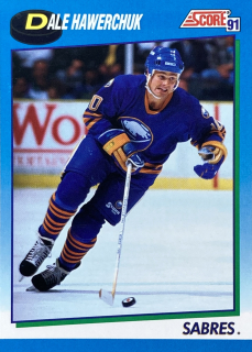 1991-92 Score American #479 Dale Hawerchuk