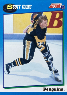 1991-92 Score American #507 Scott Young
