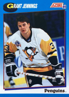 1991-92 Score American #531 Grant Jennings
