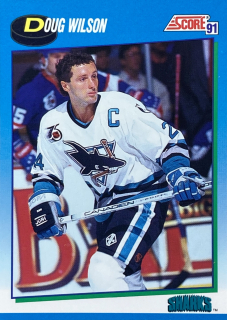 1991-92 Score American #551 Doug Wilson