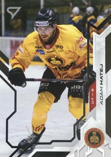 2025/26 Tipos SHL BRILLIANT SILVER #070 Adam Matej