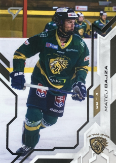 2025/26 Tipos SHL BRILLIANT SILVER #075 Matej Bajza