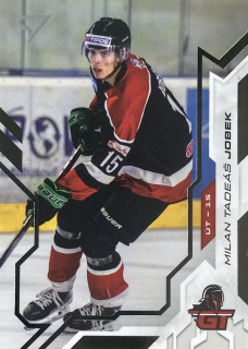 2025/26 Tipos SHL BRILLIANT SILVER #115 Milan Tadeáš Jobek