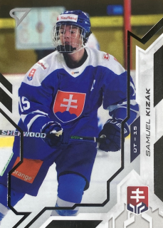 2025/26 Tipos SHL BRILLIANT SILVER #141 Samuel Kizák