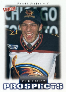 1999-00 Victory #357 Patrik Stefan - TOP PROSPECTS RC