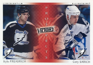 2000-01 Victory #267 Kyle Freadrich / Cory Sarich - PROSPECTS