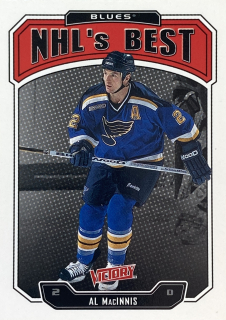 2000-01 Victory #321 Al MacInnis - NHL'S BEST