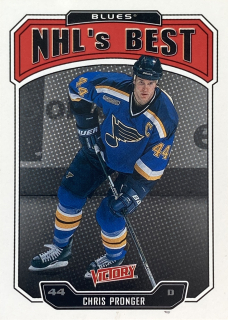 2000-01 Victory #323 Chris Pronger - NHL'S BEST