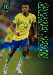 2023 Panini Top Class #121 Gabriel Jesus [Brazil]