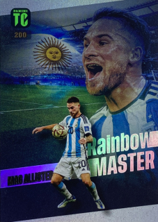 2023 Panini Top Class #200 Alexis Mac Allister - RAINBOW MASTER [Argentina]