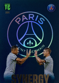 2023 Panini Top Class #231 Kylian Mbappe / Marco Verratti - SYNERGY [Paris Saint-Germain]