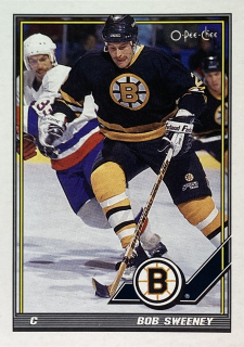 1991-92 O-Pee-Chee #099 Bob Sweeney