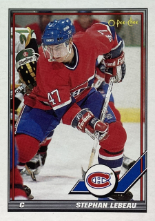 1991-92 O-Pee-Chee #135 Stephan Lebeau