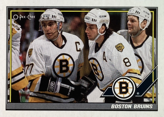 1991-92 O-Pee-Chee #170 Boston Bruins