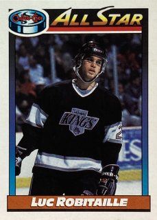 1991-92 O-Pee-Chee #260 Luc Robitaille - ALL STAR