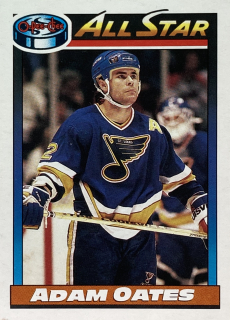 1991-92 O-Pee-Chee #265 Adam Oates - ALL STAR