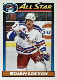 1991-92 O-Pee-Chee #269 Brian Leetch - ALL STAR