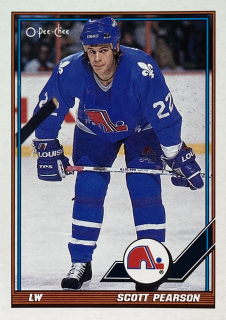 1991-92 O-Pee-Chee #297 Scott Pearson