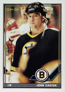 1991-92 O-Pee-Chee #300 John Carter
