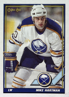1991-92 O-Pee-Chee #363 Mike Hartman
