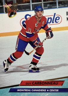 1992-93 Fleer Ultra #102 Guy Carbonneau