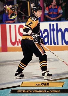 1992-93 Fleer Ultra #168 Jim Paek