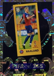 2025 FIFA 365 Stickers #008 Erling Haaland - FOIL [Norway]