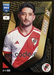 2025 FIFA 365 Stickers #028 Milton Casco [River Plate]