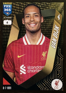 2025 FIFA 365 Stickers #080 Virgil van Dijk [Liverpool]