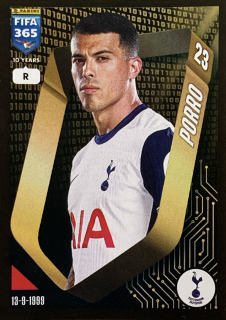 2025 FIFA 365 Stickers #115 Pedro Porro [Tottenham Hotspur]