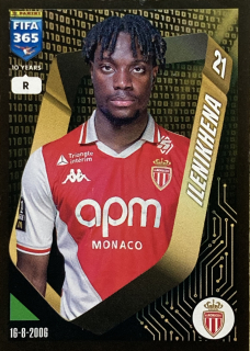 2025 FIFA 365 Stickers #147 George Ilenikhena [AS Monaco]