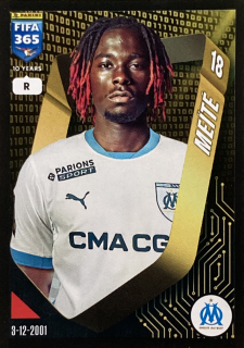 2025 FIFA 365 Stickers #155 Bamo Meïté [Olympique de Marseille]