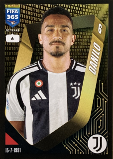 2025 FIFA 365 Stickers #245 Danilo [Juventus]