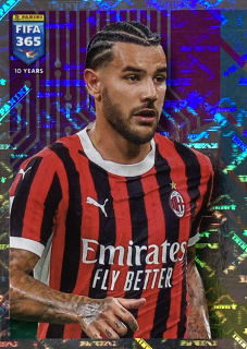 2025 FIFA 365 Stickers #264 Théo Hernandez - FOIL [A.C. Milan]