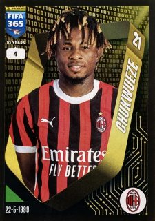 2025 FIFA 365 Stickers #273 Samuel Chukwueze [A.C. Milan]