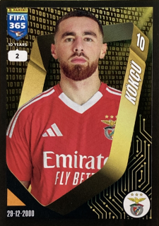 2025 FIFA 365 Stickers #323 Orkun Kökçü [Benfica]