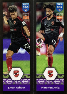 2025 FIFA 365 Stickers #408 Emam Ashour / Marawan Attia [Al Ahly SC]
