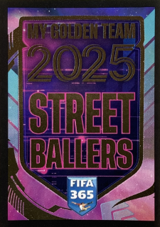 2025 FIFA 365 Stickers #BAL Street Ballers - FOIL
