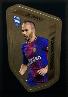 2025 FIFA 365 Stickers #INI Andrés Iniesta - GOLD [FC Barcelona]