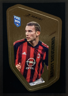 2025 FIFA 365 Stickers #SHE Andriy Shevchenko - GOLD [A.C. Milan]