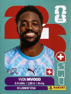 2026 FIFA World Cup Stickers #SUI03 Yvon Mvogo
