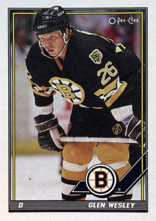 1991-92 O-Pee-Chee #452 Glen Wesley