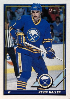 1991-92 O-Pee-Chee #473 Kevin Haller