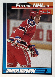 1991-92 O-Pee-Chee #515 Dimitri Mironov - FUTURE NHLER