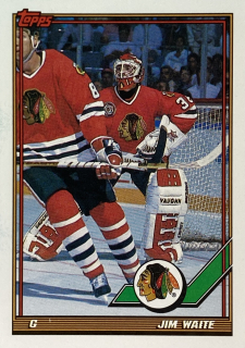 1991-92 Topps #127 Jim Waite