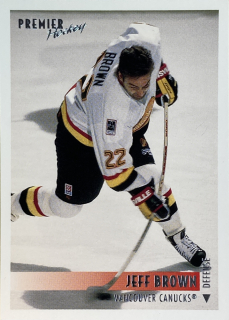1994-95 Topps Premier #272 Jeff Brown