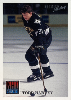 1994-95 Topps Premier #473 Todd Harvey - NHL PROSPECT