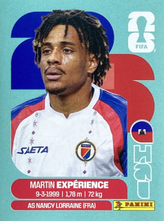 2026 FIFA World Cup Stickers #HAI04 Martin Expérience