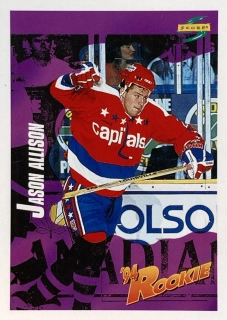 1994–95 Score American #231 Jason Allison - '94 ROOKIE