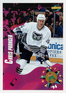 1994–95 Score American #252 Chris Pronger - '94 YOUNG STARS